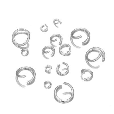 China DIY Jewelry Making Accessories Wholesale Cheapest Open Rings Connectors For DIY Making Jewelry Accessories Necklace Findings 200pcs/bag for sale