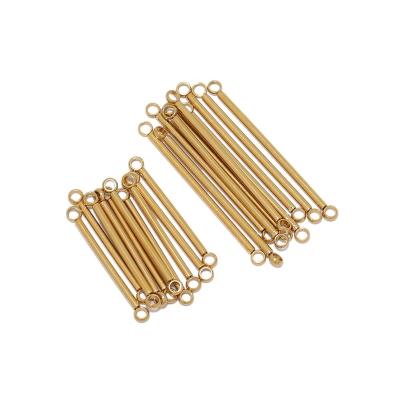 China DIY Jewelry Making Accessories 20mm 30mm Bar Stick Connectors Gold Color Plated DIY Drop Earrings Jewelry Making Necklaces Components Accessory for sale