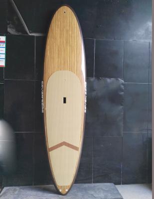 China Unisex SIP Bamboo Veneer Gloss Board Painting Surfboards For Sale for sale