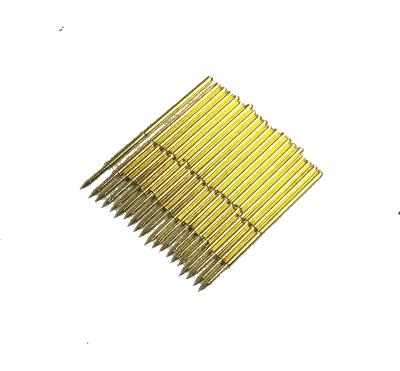 China PA50-B1 0.68*16.5mm PCB TCI Brass Test Probe For Pogo Pin Connector Spring Loaded Brass Pogo Pin for sale