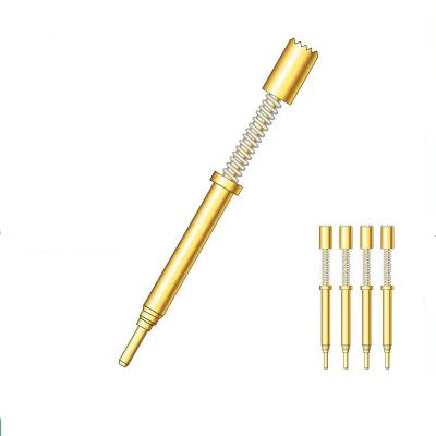 China Factory direct sale wholesale high current probe 10A current gold 3.5 x 45.5mm pogo pin test probe for sale