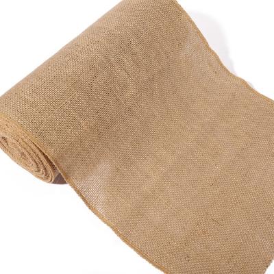 China New Design Eco-Friendly Custom Table Runner Elegant 100% Burlap Hessian Table Runner for sale