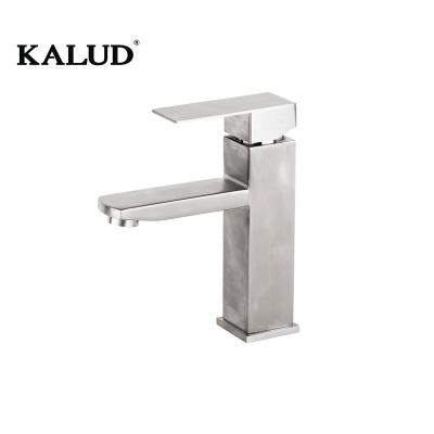 China High Quality Sense Faucets Stainless Steel Basin Faucet Mixer for sale