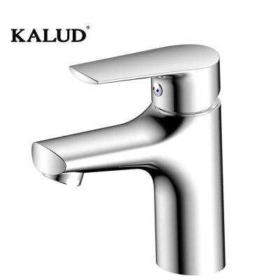 China Bathroom Faucets New Arrival Latest Design Polished Faucet Metered Basin Fixed for sale