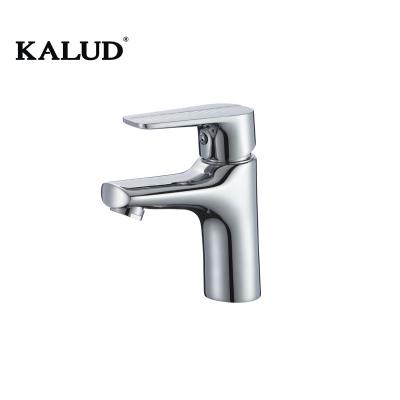 China Best Selling Goods Metered Faucets Using Hot Cold Polished Brass Luxury Bathroom Basin Faucet for sale