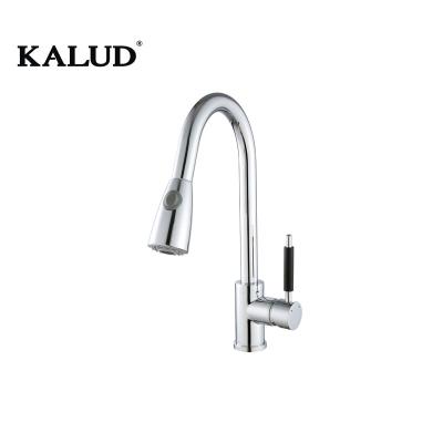 China Good Quality Modern SS Color Single Hole Single Handle Stainless Steel Faucet Water Kitchen Faucets Hose Faucets for sale