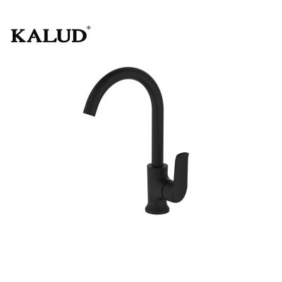 China Sense Faucets High Quality Black Color Kitchen Faucet Kitchen Faucet for sale