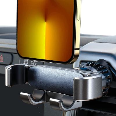 China In-Car Aut Locking Hands Free Phone Holder with Vent Clips Upgrade Car Phone Holder for sale