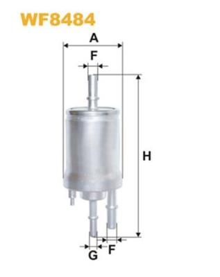 China Automobile ISO/TS 16949 China Factory Wholesale Price Registered Fuel Filter 7N0201051/7N0201051A for sale