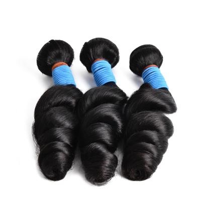 China Wholesale Brazilian Raw Loose Wave 12A Vendors Cuticle Aligned Virgin Hair Bundles With Lace Headband for sale