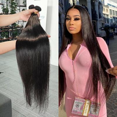 China Best Sellers Silky Straight Wave Hair 100% Indian Human Hair Cuticle Aligned Hair 30 Inch Bundles for sale