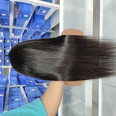 China Color Silky Straight Natural Straight Wave Full Wave Cuticle Aligned Unprocessed Indian 13*4 Lace Frontal Hair Wigs for sale