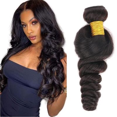 China Brazilian Loose Wave Hair Bundles Loose Wave 100% Peruvian Hair Grade Virgin Hair Bundle Deals 10a for sale