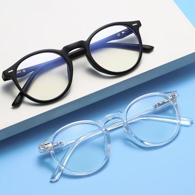 China Classic TR Optical Frame Around Optical Sights Bluelight Anti Blue Light Blocking Computer Protective Gaming Eye Glasses for sale