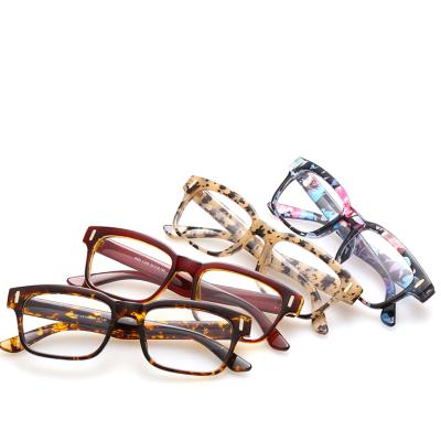 China For Men Cheap Plastic Small Square Reading Glass Women Frames Optical Glasses Eyeglasses for sale