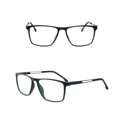 China Retro Classic Classic Design Mens Soft Square TR90 Frames Optical Eyeglasses Glasses for sale