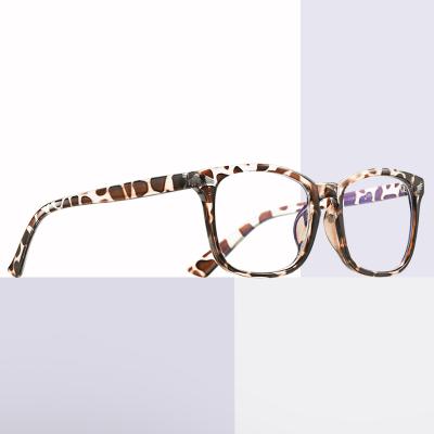 China Wholesale Optical Frame PC Square Eyes Anti Blue Light Blocking Computer Optical Glasses For Adults for sale