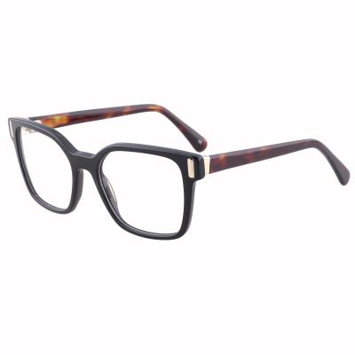 China Magnify Retro Classic Acetate Oversized Square Frames Prescription Eyewear Eye Magnifying Optical Glasses for sale