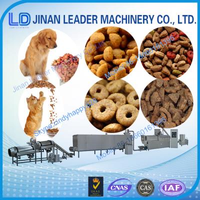 China 100-150kg per hour floating fish feed extruder processing pet food production line for sale