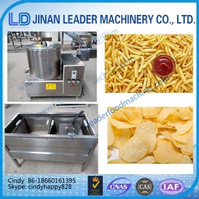 China Multi-functional wide output range potato processing equipment fryer machine for sale