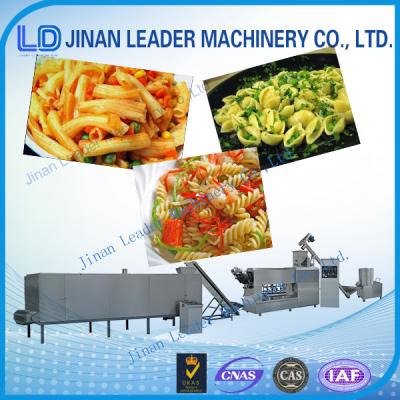 China Stainless steel industrial pasta macaroni machine single screw extruder for sale