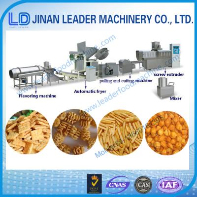 China Small twin screw extruder crispy rice sticks food processing machine for sale