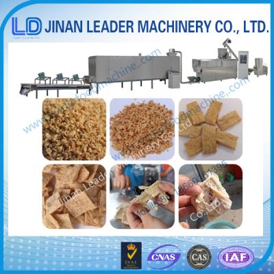 China Automatic textured soya protein vegetarian soya meat food extruder machine for sale