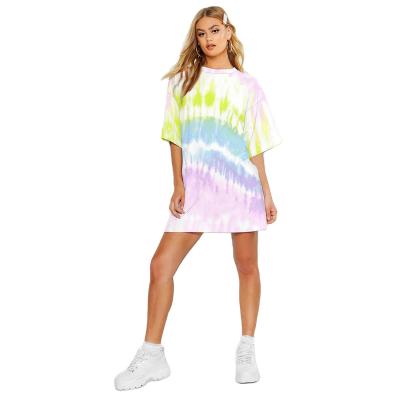 China Anti Shrink Women's T Shirts Blanket T Shirts, Women Short Sleeve T Shirt, Women Tie Dye Shirts For Women Custom Made for sale