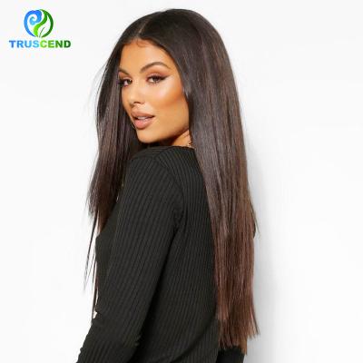 China 13X6 Lace Front Wig, 40 Inches Silky Hair Wig, HD Transparent Lace Frontal Silky Straight Gorgeous Straight Wave Wig for sale