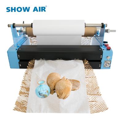 China Automatic Paper Wrapping Pad Packaigng Honeycomb Machine Biodegradable Eco-Friendly Cushion Wrapping Envelope Honeycomb Paper Wrapping Paper Material for sale