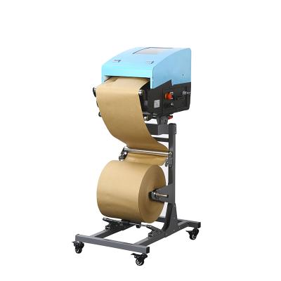 China NP-EC Factory direct low price food wrapping paper dispenser machine paper protection pad cushioning paper cushioning machine for sale