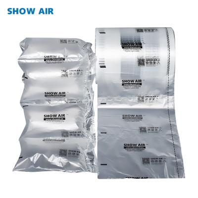 China Shockproof PE Shockproof Packaging For Delivery Air Bubble Film Rolls Shipping Air Pillow Bags Bubble Cushion Packing for sale