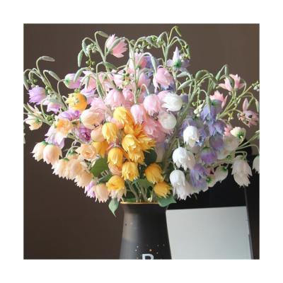 China Fashion Mini Bouquet Decoration Artificial Dried Eco-friendly Flower For Hanging Decoration Flower Backdrop With Long Life for sale