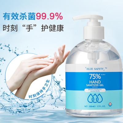 China 60ml 100ml 250ml 500ml Plastic Bottle Disinfection Product Hand Basic Cleaning Packing Sanitizer OEM/ODM for sale