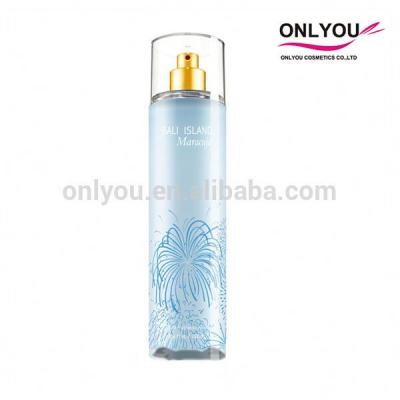 China PET Natural Spray Body Mist / Body Spray With Private Label for sale