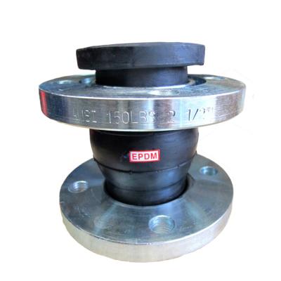 China 40%-50% Bridge Flange Single Arch Floating Rubber Expansion Joint for sale