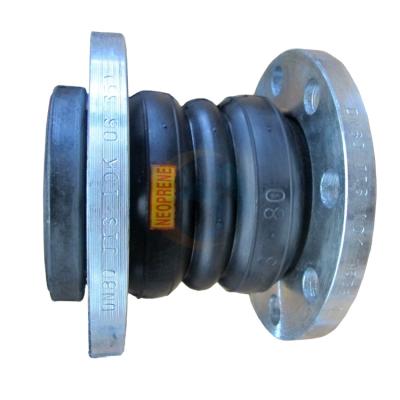 China 40%-50% China Factory JIS Flange Ball Type Double Bellow Rubber Epdm Expansion Joint Price for sale