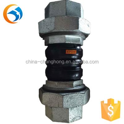 China 40%-50% Nice NBR Threaded Union Type Flexible Connector for sale