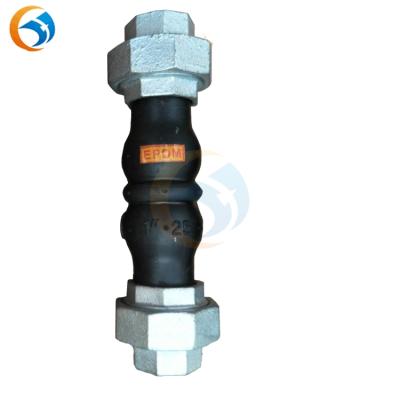 China Rubber Flexible Expansion Joint Union Coupling Pipe Fittings DN15-DN80 for sale