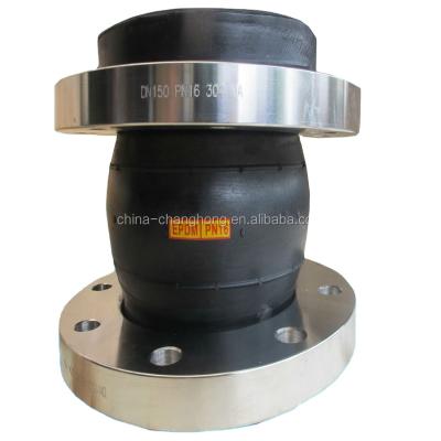 China -15~80â „ ƒ Special (-45′′′′~150′′′) Carbon Steel DIN Standard Rubber Floating Flange PN16 Expansion Joint Netting for sale