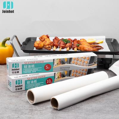 China 5m Parchment Paper Greaseproof Baking Rolls and Non Stick Greaseproof Food Wrap for sale