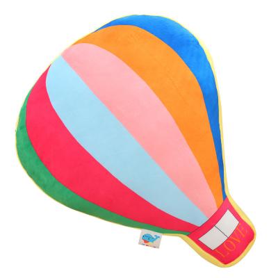 China New Hot Cute Plush Toy Creative Gift Children Decorated Plush Air Balloon Plush Toy Pillow for sale