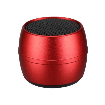 China Portable Mini Outdoor Wholesale Custom TF Wireless Card Speakers Metal Speaker for sale