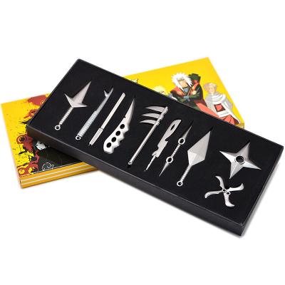 China Japan 10 Pcs / Set Anime Kakashi Kunai Shuriken Weapon Set for sale