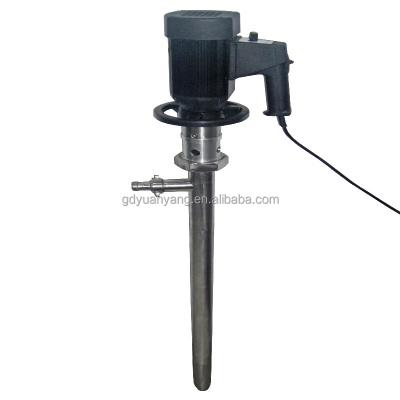 China Other YUANYANG Stainless Steel Barrel Oil Pump / Electric Drum Pump for sale