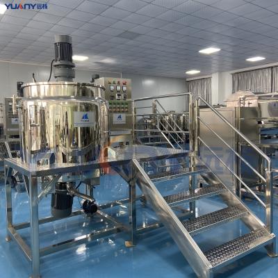 China Liquid heating homogenizing mixer liquid soap making machine chemicals factory sale price for sale