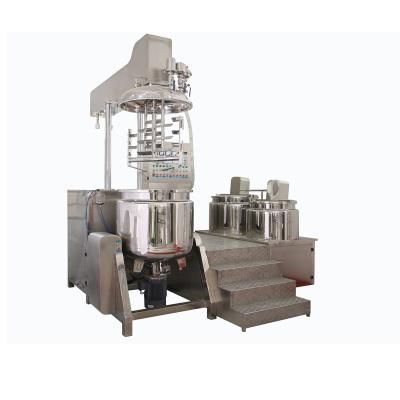 China Liquid With Suspended Solids Liquid Soap High Quality Detergent Making Machine With Emulsifier And Vacuum Homogenizer for sale