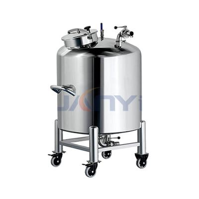 China High quality chemical liquid storage tank 500L stainless steel cosmetic and pharmaceutical machinery finished product mobile storage tank for sale