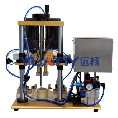 China Semi Automatic Honey Plastic Bottle Capping Machine Beverage Sealing Plastic Machine for sale