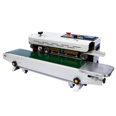 China Food Yuanyang High Performance Multifunctional Continuous Plastic Bag Sealer Strip Film Sealing Machine for sale